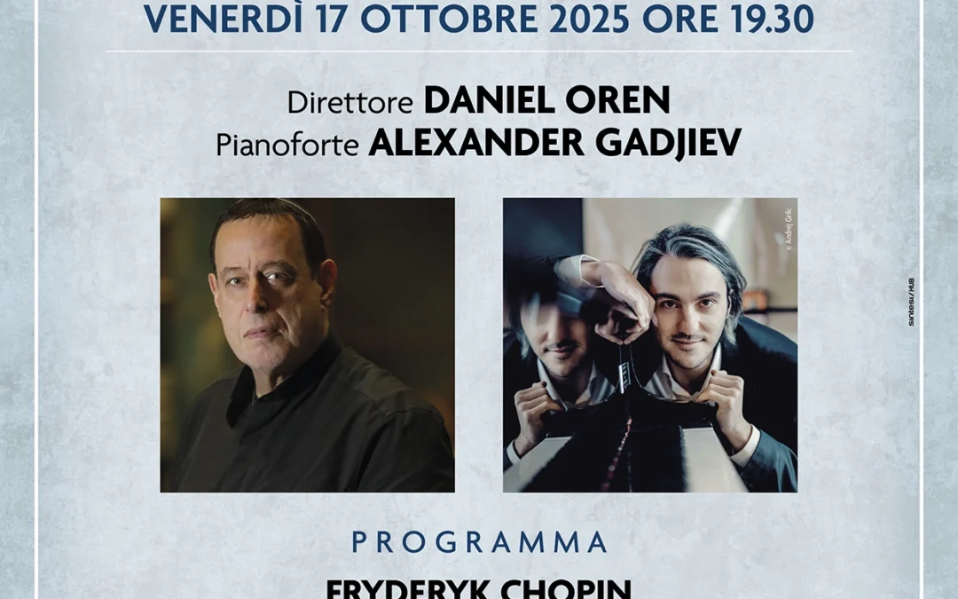 STAGIONE SINFONICA 2025 TEATRO VERDI DI TRIESTE – 6° CONCERTO