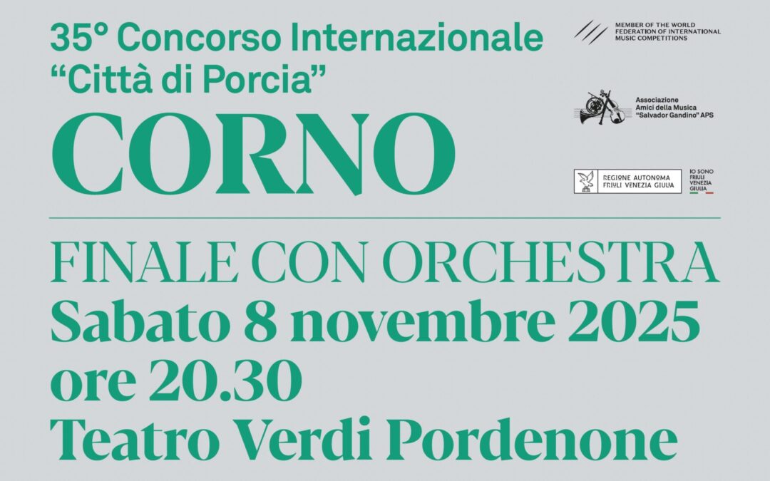 35° Concorso Internazionale “Città di Porcia”