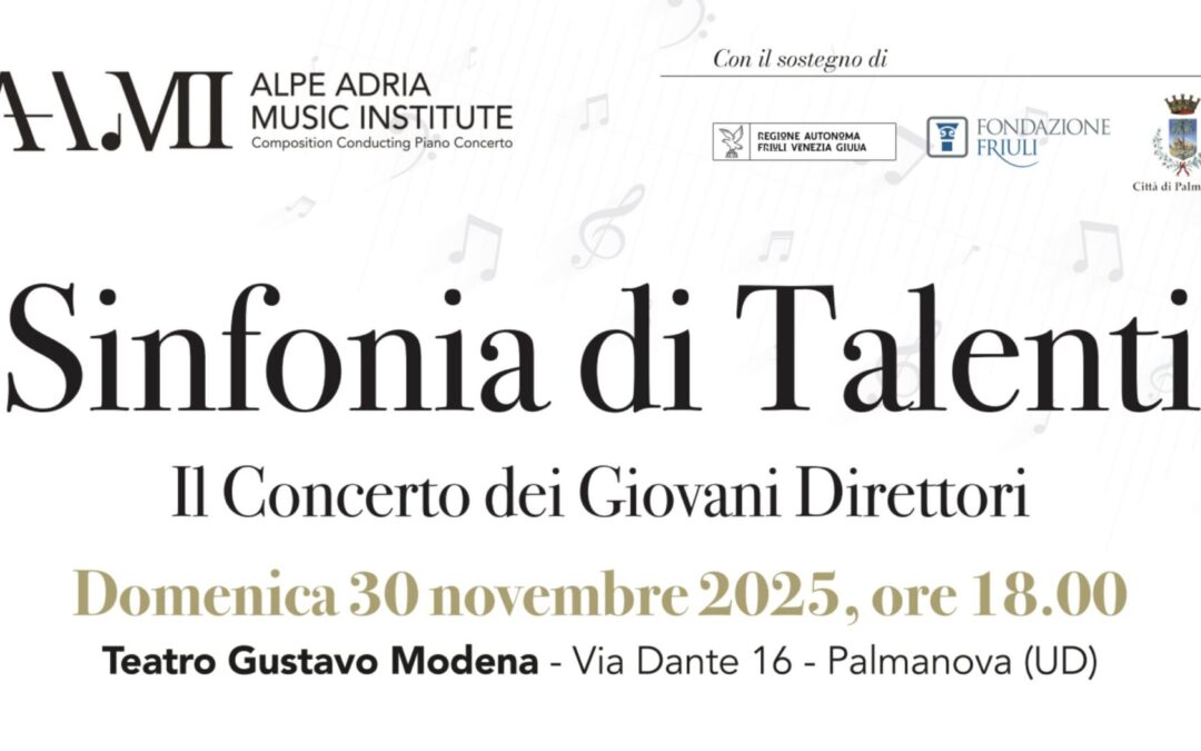 SINFONIA DI TALENTI – Il concerto dei Giovani Direttori