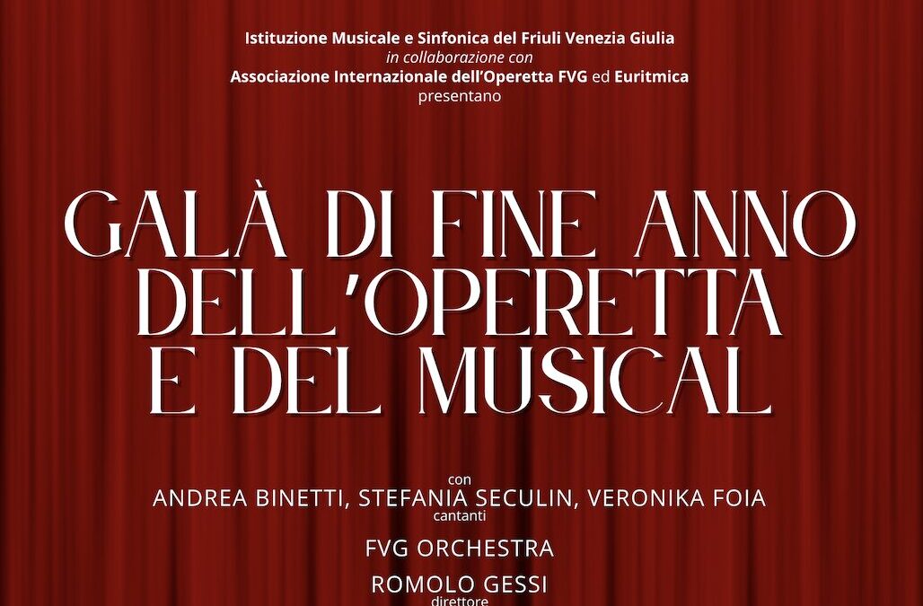 Galà di Fine Anno dell’Operetta e del Musical