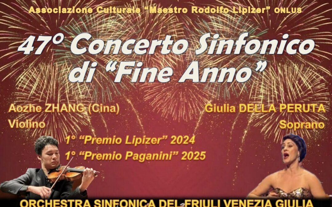 47° Concerto Sinfonico di “Fine Anno”